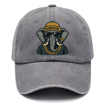 Bangkok Elephant - Classic Cap - Urban Haze(Grey)