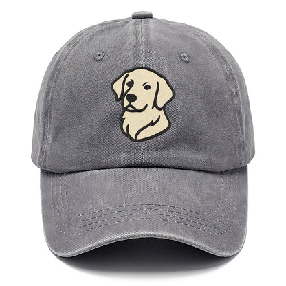 Golden Retriever - Head tilt curious pos Classic Cap - Urban Haze(Grey)