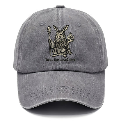 Crystals Healing Hippie Rabbit  - Classic Cap - Urban Haze(Grey)