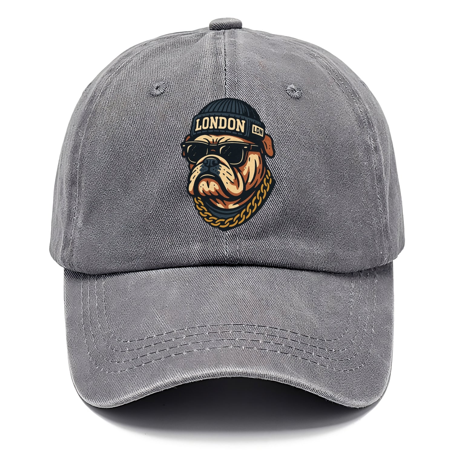 London Bulldog - Classic Cap - Urban Haze(Grey)