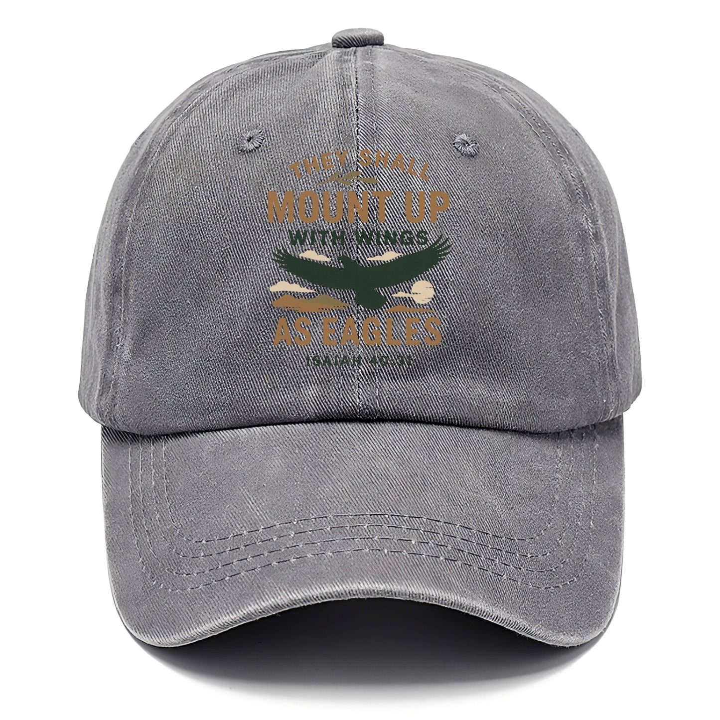 Isaiah 40:31 Eagle - Classic Cap - Urban Haze(Grey)