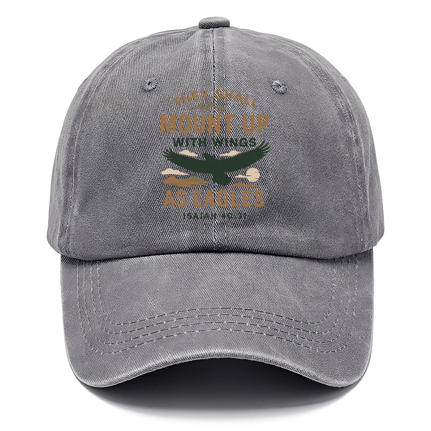 Isaiah 40:31 Eagle - Classic Cap - Urban Haze(Grey)