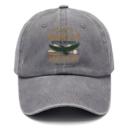 Isaiah 40:31 Eagle - Classic Cap - Urban Haze(Grey)