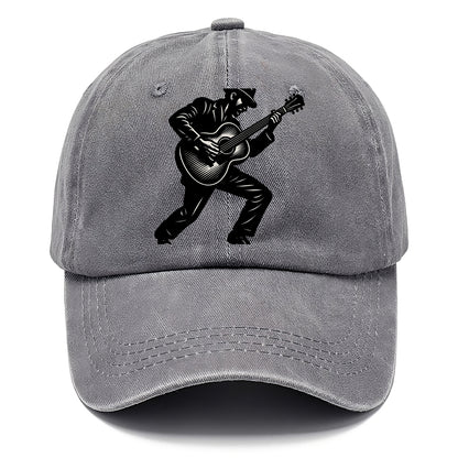 Guitarist playing acoustic guitar - Classic Cap - Urban Haze(Grey)