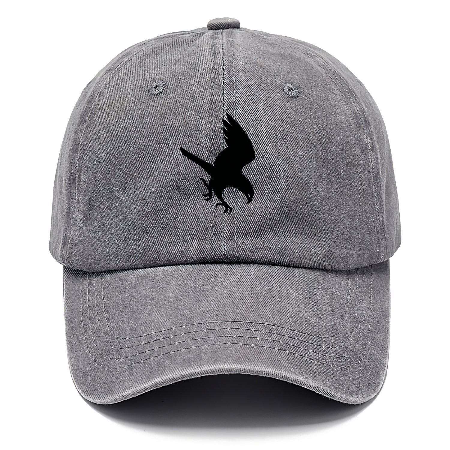 Hawk diving for prey - Classic Cap - Urban Haze(Grey)