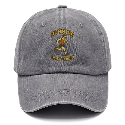 Running Late Is My Cardio  - Classic Cap - Urban Haze(Grey)