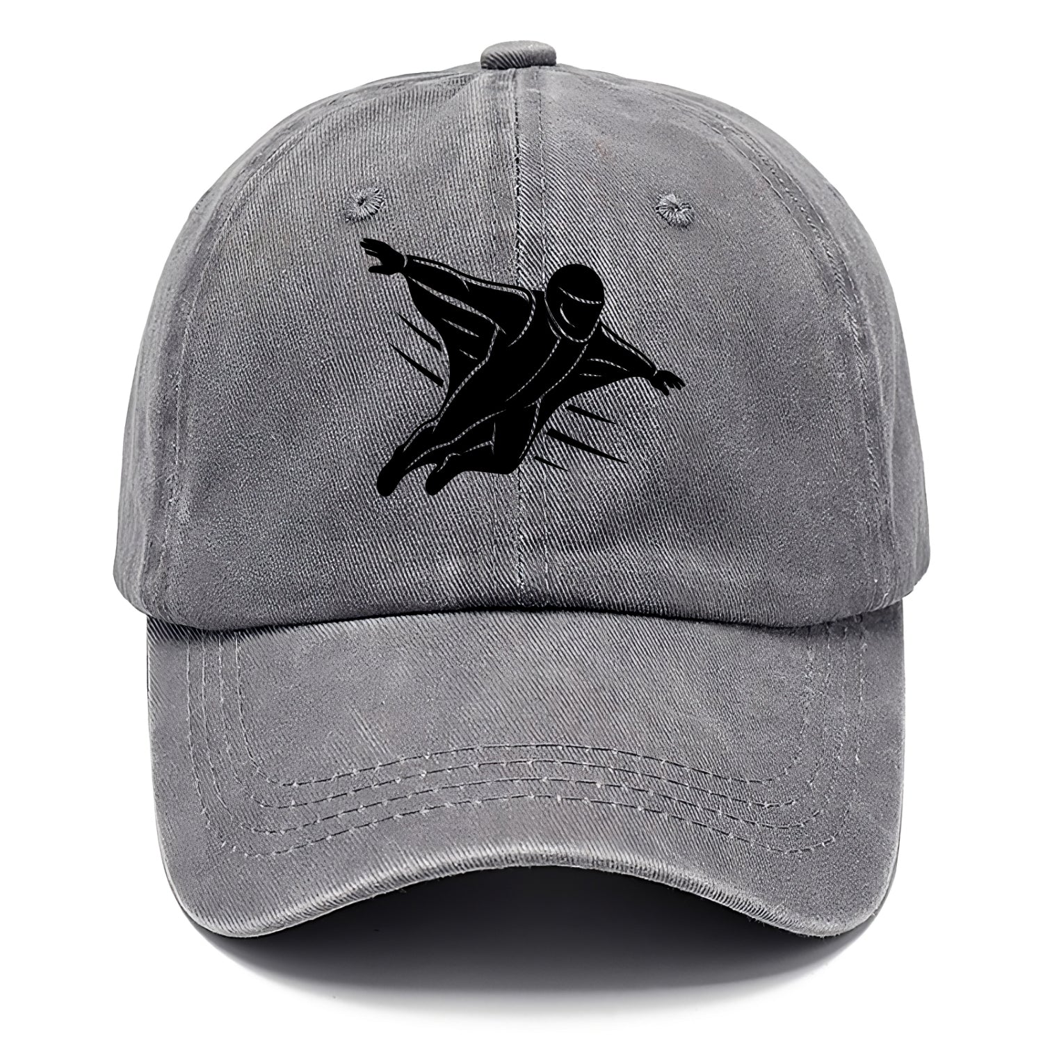Wingsuit flyer gliding - Classic Cap - Urban Haze(Grey)