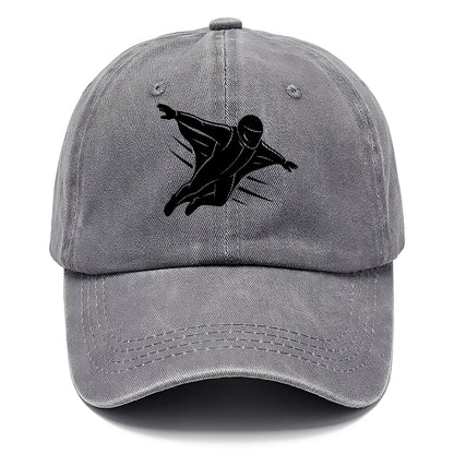 Wingsuit flyer gliding - Classic Cap - Urban Haze(Grey)