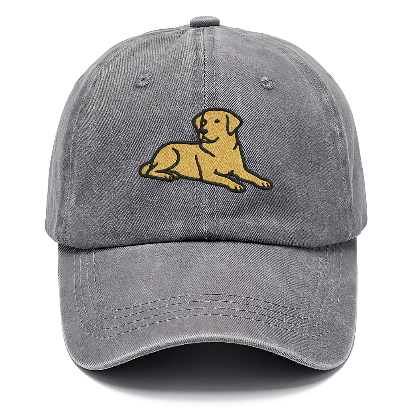 Labrador Retriever - Yellow lab relaxed Classic Cap - Urban Haze(Grey)