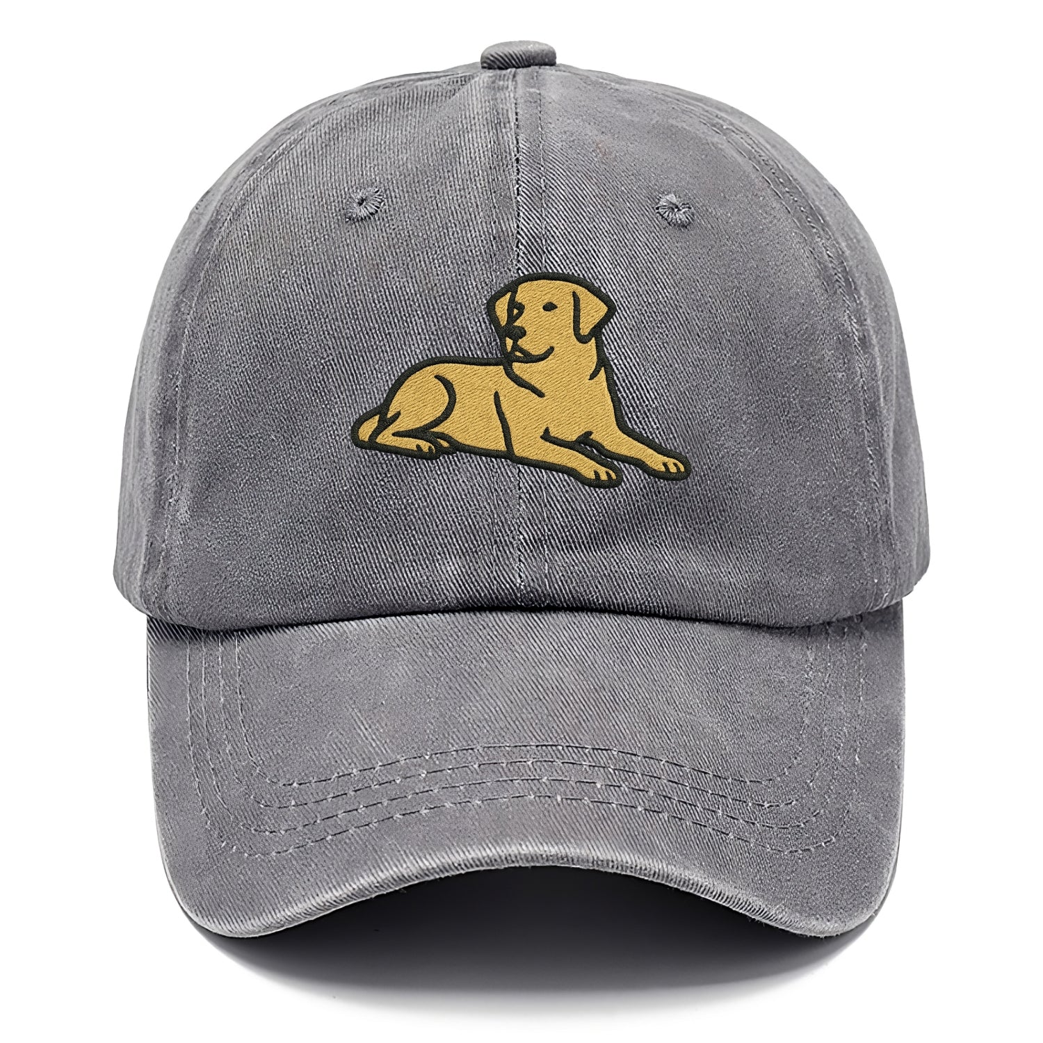 Labrador Retriever - Yellow lab relaxed Classic Cap - Urban Haze(Grey)