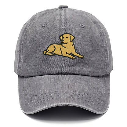 Labrador Retriever - Yellow lab relaxed Classic Cap - Urban Haze(Grey)