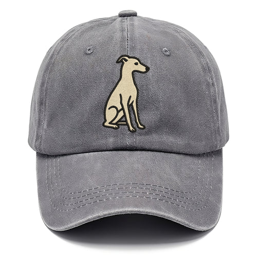 Italian Greyhound - Gray sitting pose - Classic Cap