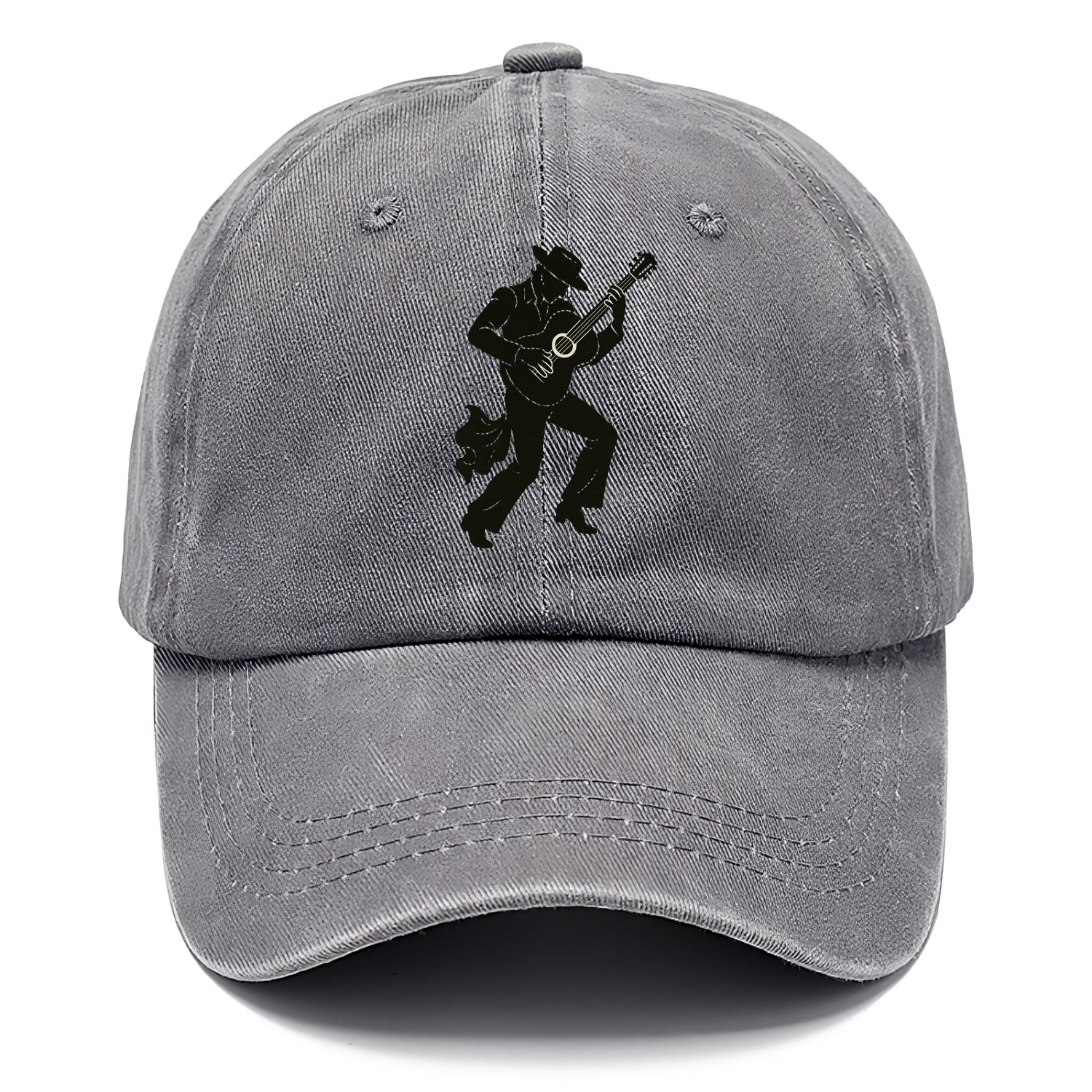 Flamenco guitarist dramatic pose - Classic Cap - Urban Haze(Grey)