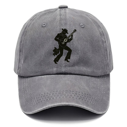 Flamenco guitarist dramatic pose - Classic Cap - Urban Haze(Grey)