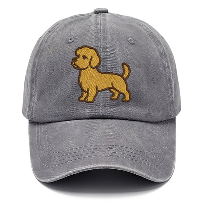 Dandie Dinmont Terrier Mustard Colored Pose Classic Cap - Urban Haze(Grey)