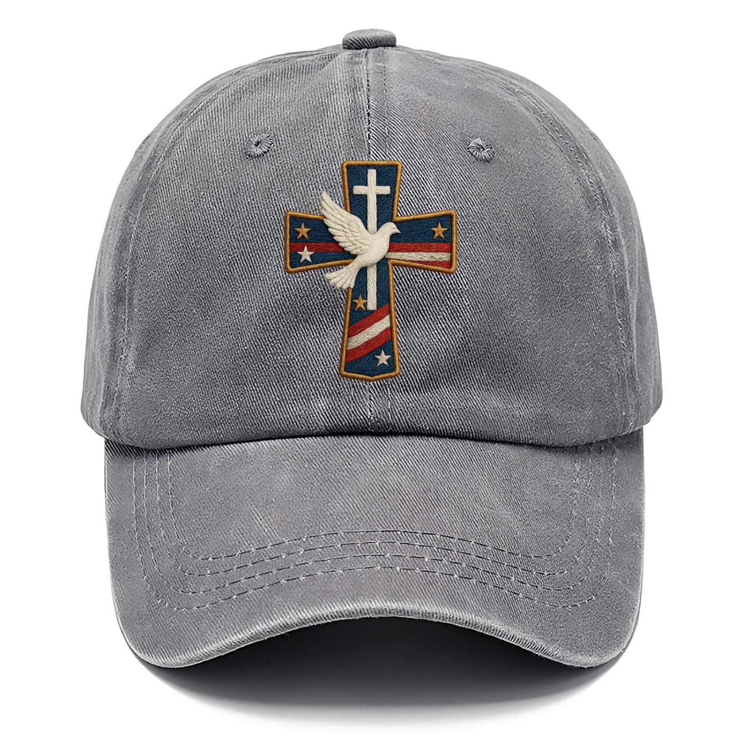 Dove and Cross  - Classic Cap - Urban Haze(Grey)