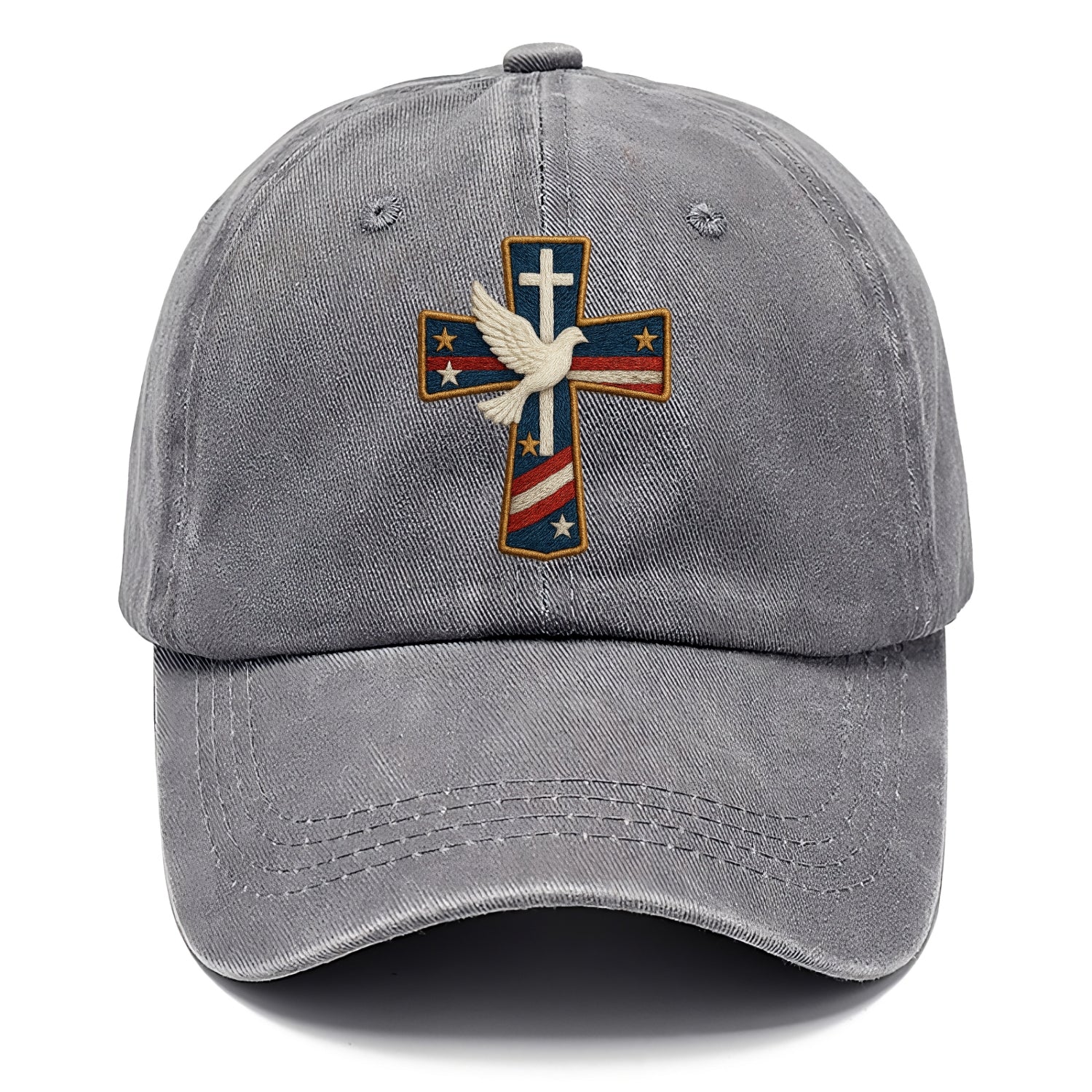 Dove and Cross  - Classic Cap - Urban Haze(Grey)