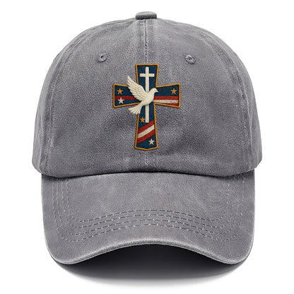 Dove and Cross  - Classic Cap - Urban Haze(Grey)