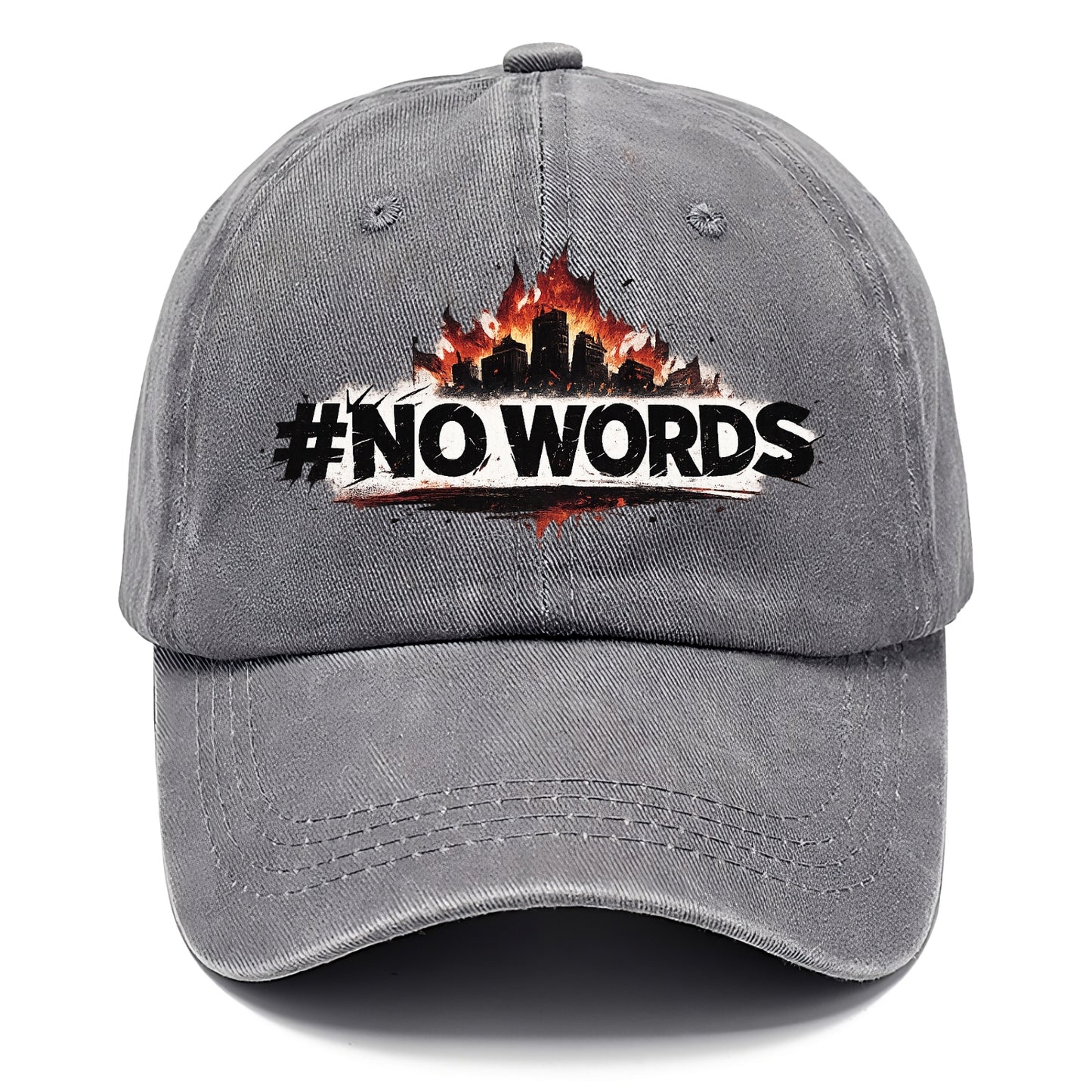 No Words - Classic Cap - Urban Haze(Grey)