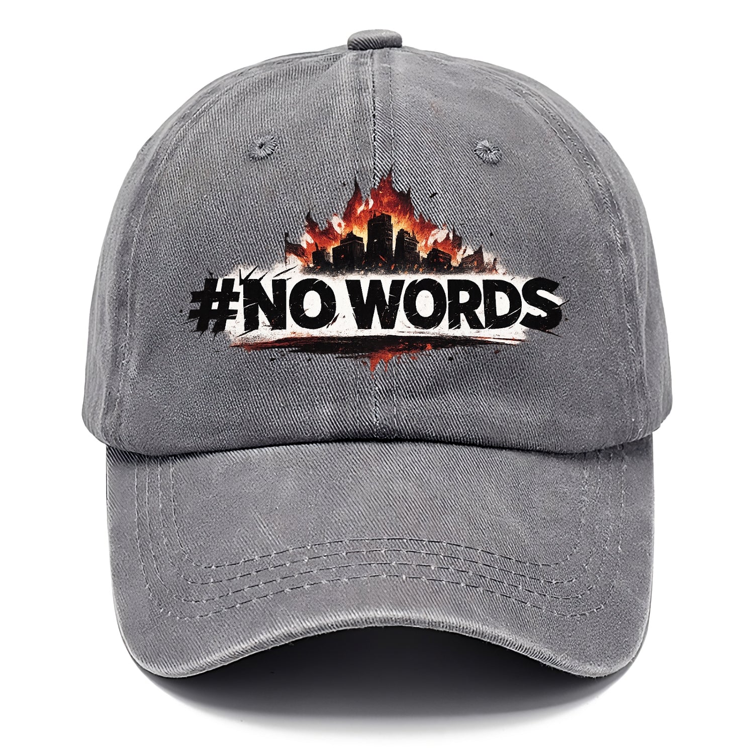 No Words - Classic Cap - Urban Haze(Grey)