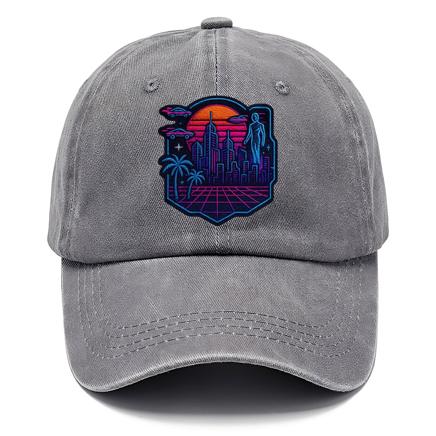 Cyberpunk City - Classic Cap - Urban Haze(Grey)