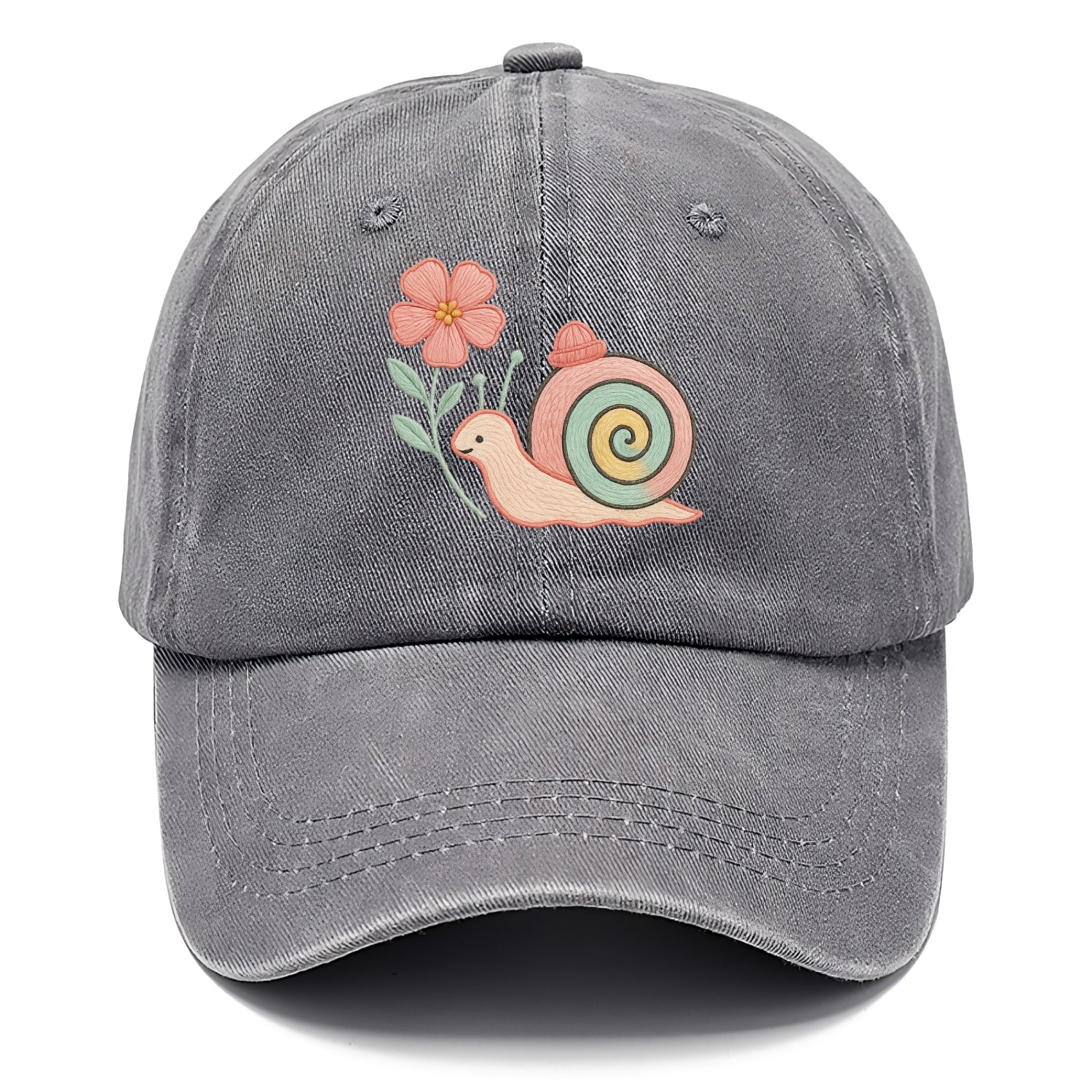 Coral Snail - Classic Cap - Urban Haze(Grey)