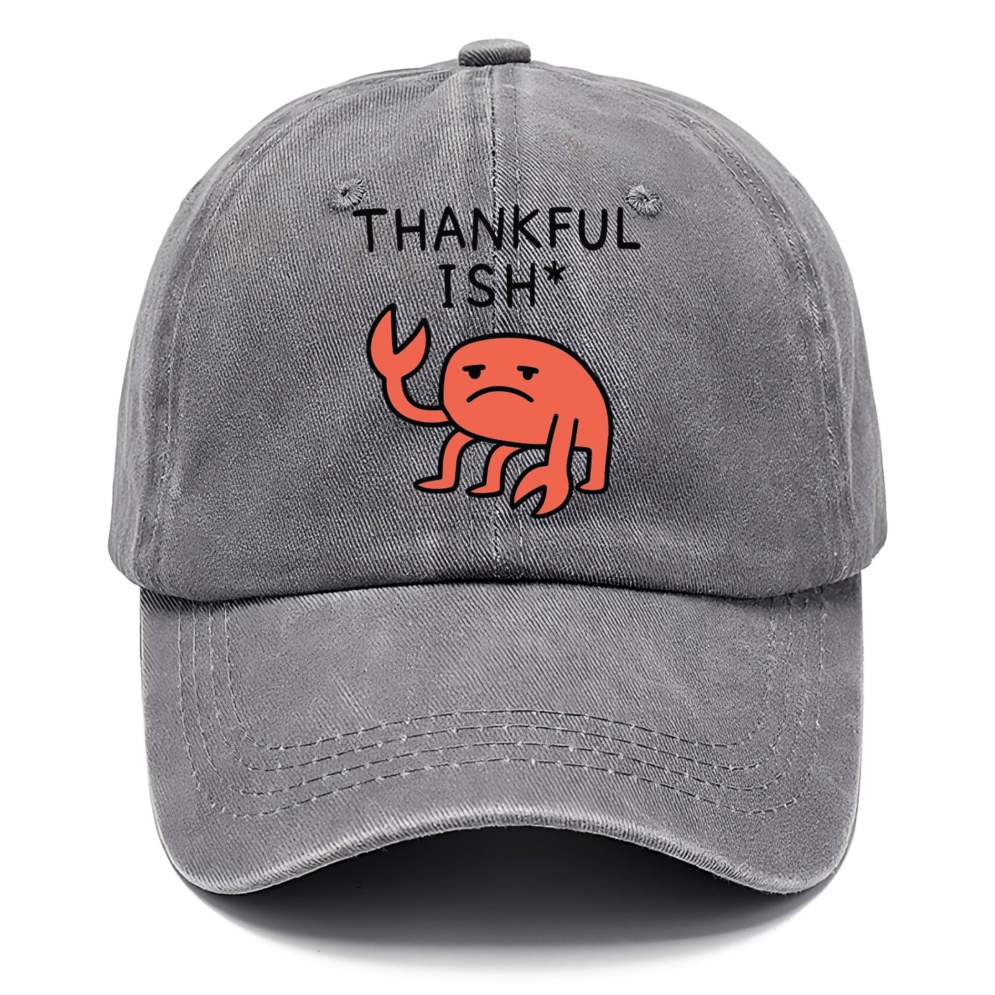 THANKFUL ISH | Gratitude with asterisk - Classic Cap - Urban Haze(Grey)