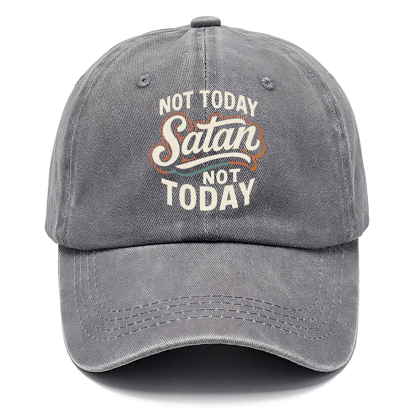 Not Today Satan - Not Today - Classic Cap - Urban Haze(Grey)