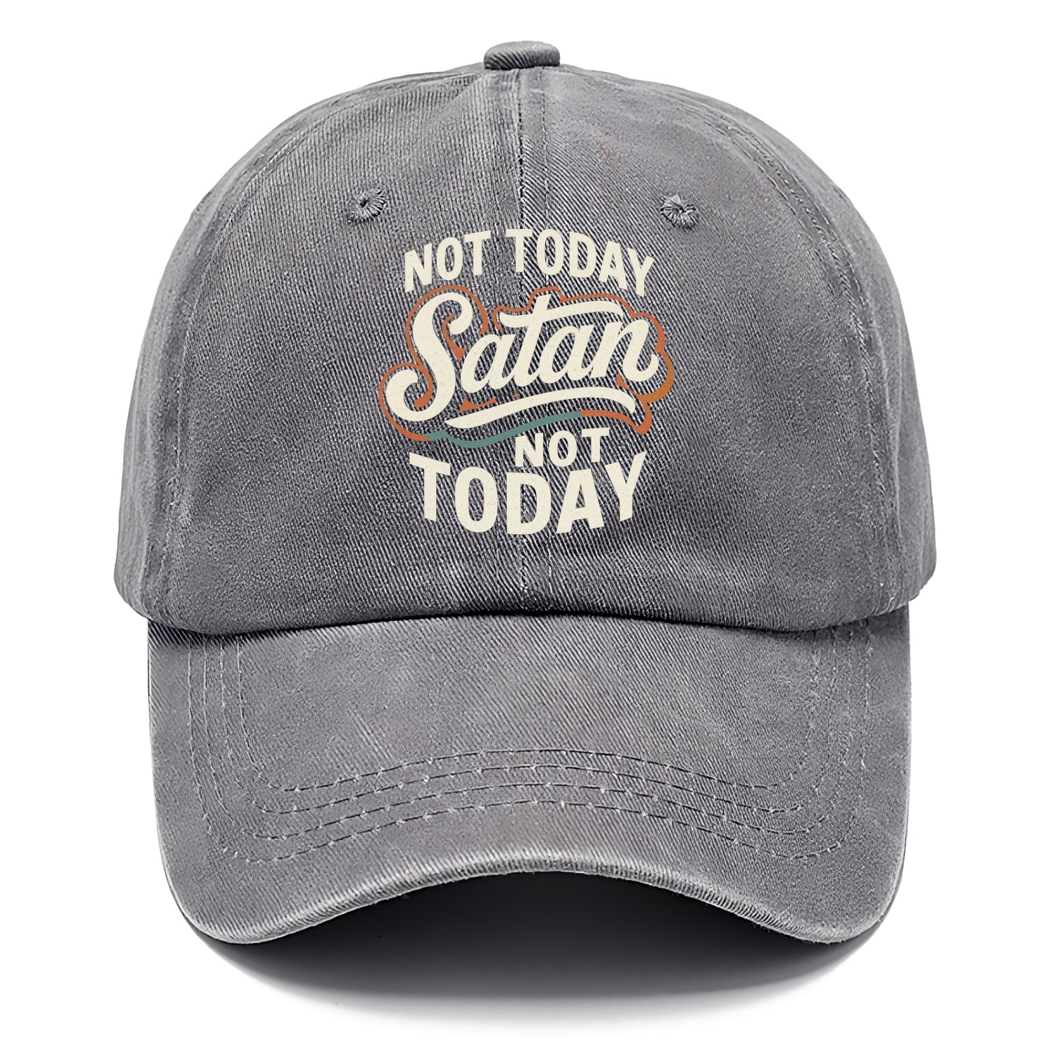 Not Today Satan - Not Today - Classic Cap - Urban Haze(Grey)