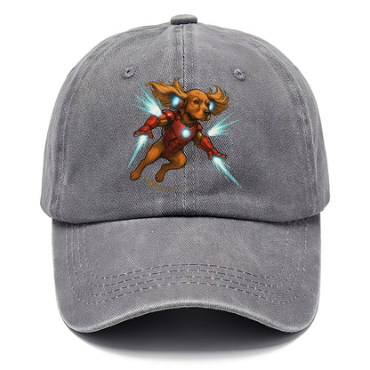 Cocker Spaniel Iron Man  - Classic Cap - Urban Haze(Grey)