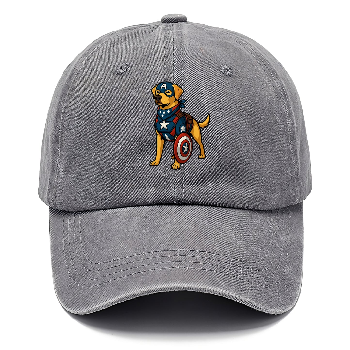 Labrador Captain America  - Classic Cap - Urban Haze(Grey)