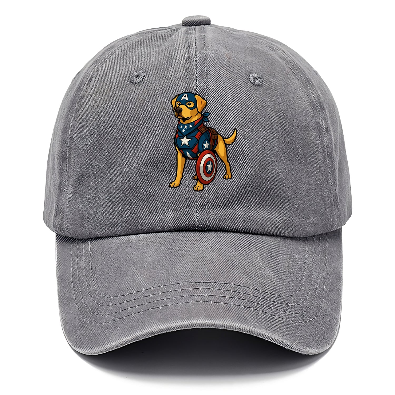 Labrador Captain America  - Classic Cap - Urban Haze(Grey)
