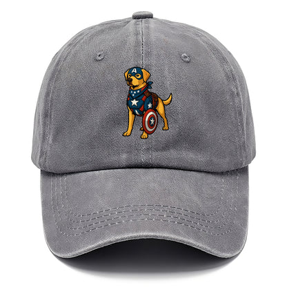 Labrador Captain America  - Classic Cap - Urban Haze(Grey)