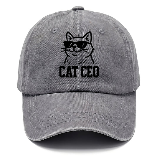 CEO Cat Boss - Classic Cap - Urban Haze(Grey)