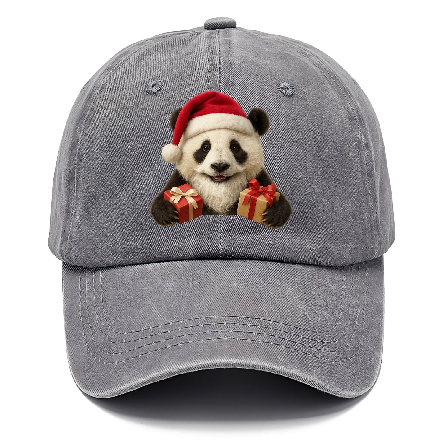 Santa Panda  - Classic Cap - Urban Haze(Grey)