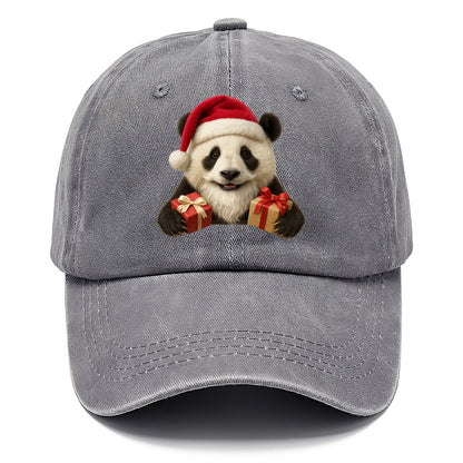 Santa Panda  - Classic Cap - Urban Haze(Grey)