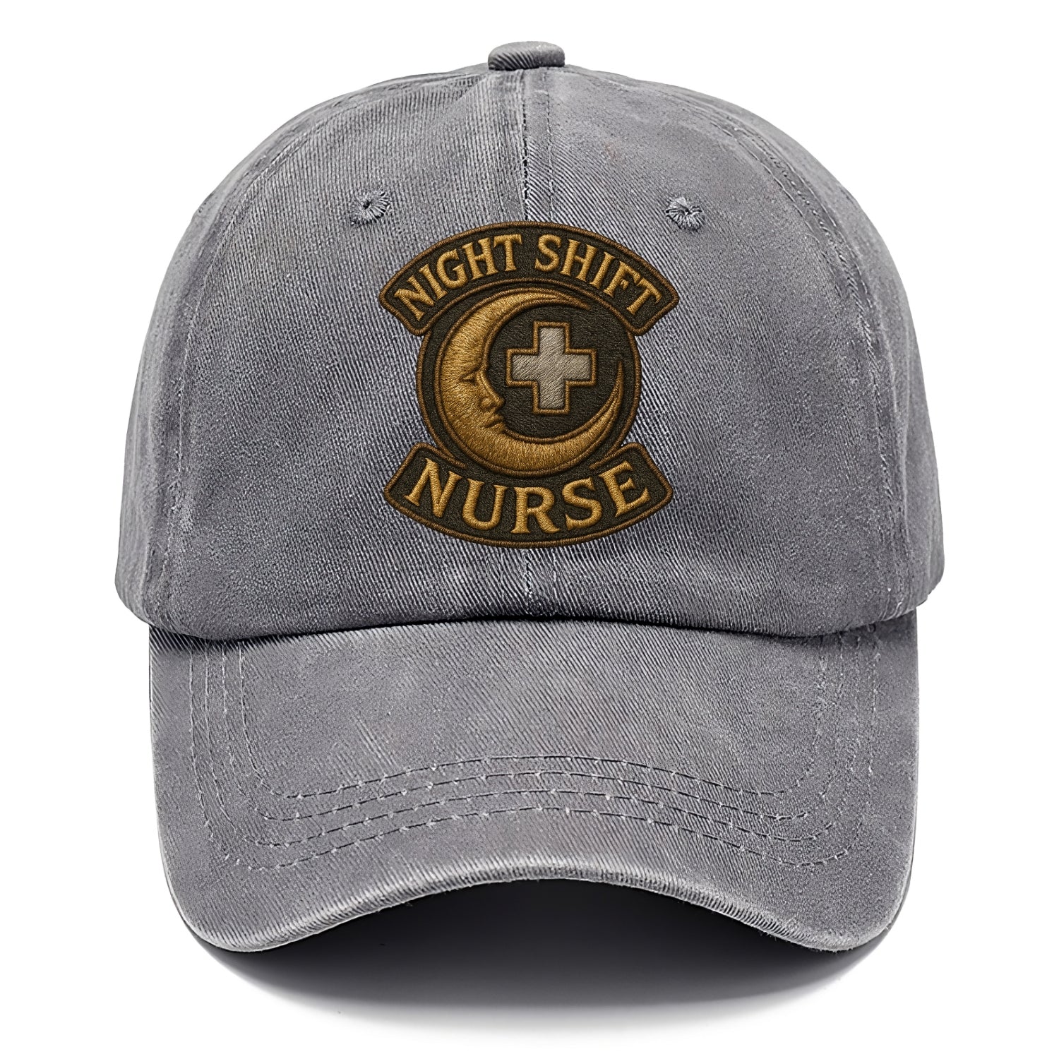 Night Shift Nurse  - Classic Cap - Urban Haze(Grey)