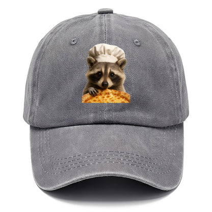 Pizza Dad Raccoon  - Classic Cap - Urban Haze(Grey)