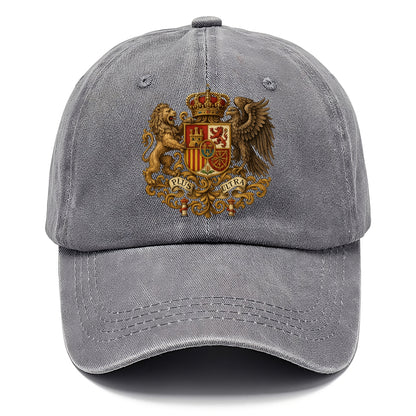 Spain Royal Logo (traditional Corona Real Española, Plus Ultra Banner, Premium Emblem) Classic Cap - Urban Haze(Grey)