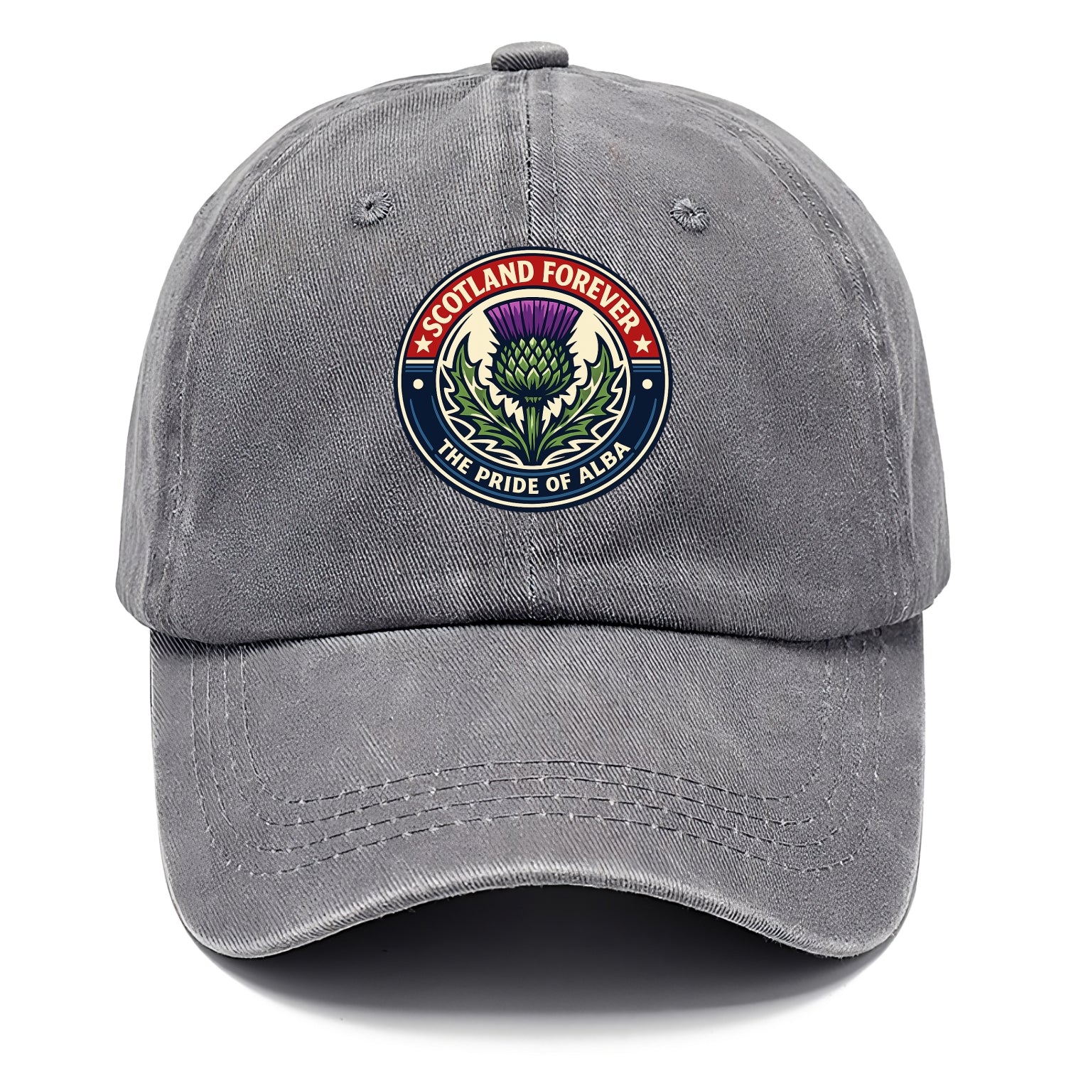 Highland Heritage Emblem - Classic Cap - Urban Haze(Grey)