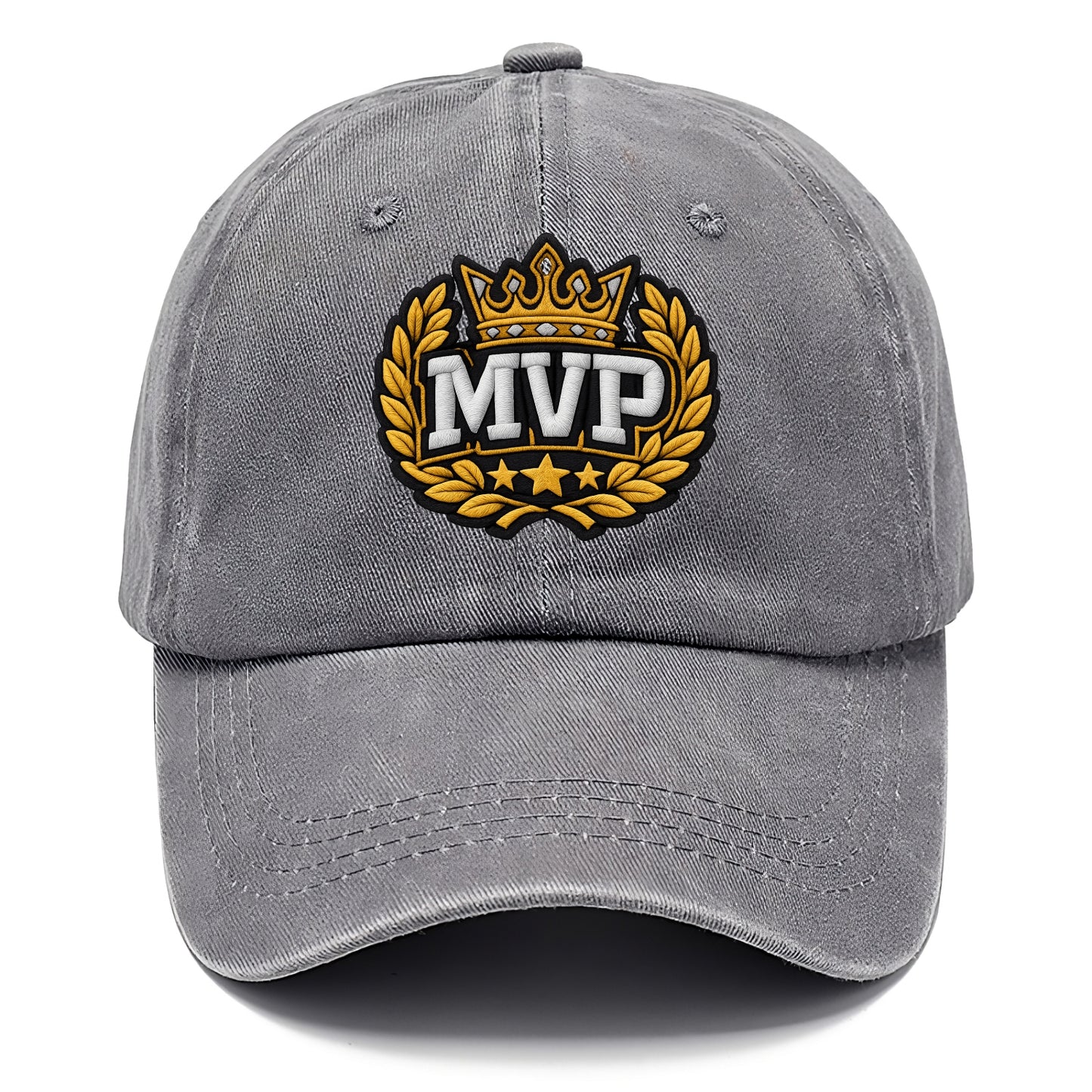 MVP CROWN - crown with laurels in gold , most valuable - Classic Cap - Urban Haze(Grey)