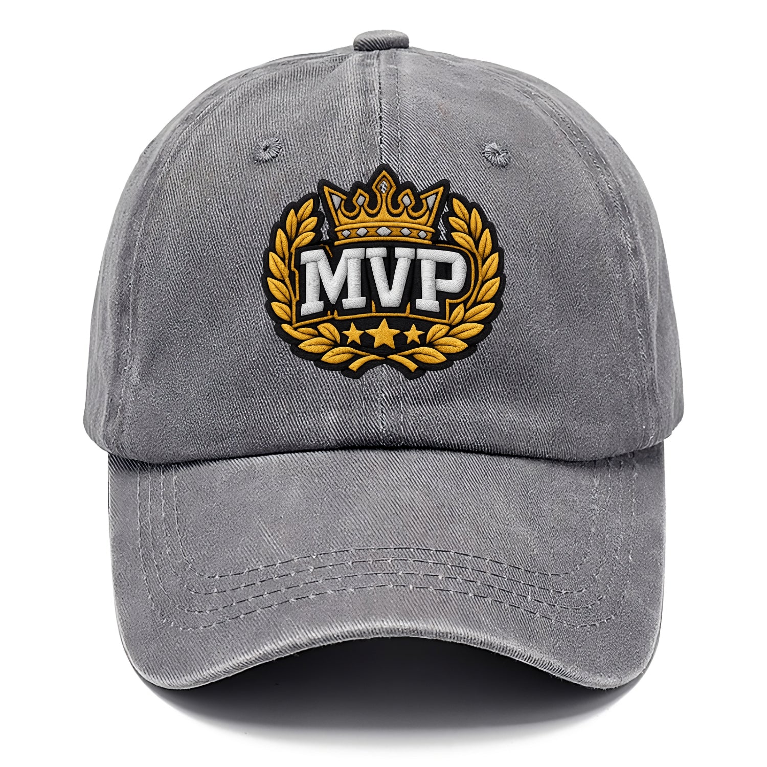 MVP CROWN - crown with laurels in gold , most valuable - Classic Cap - Urban Haze(Grey)