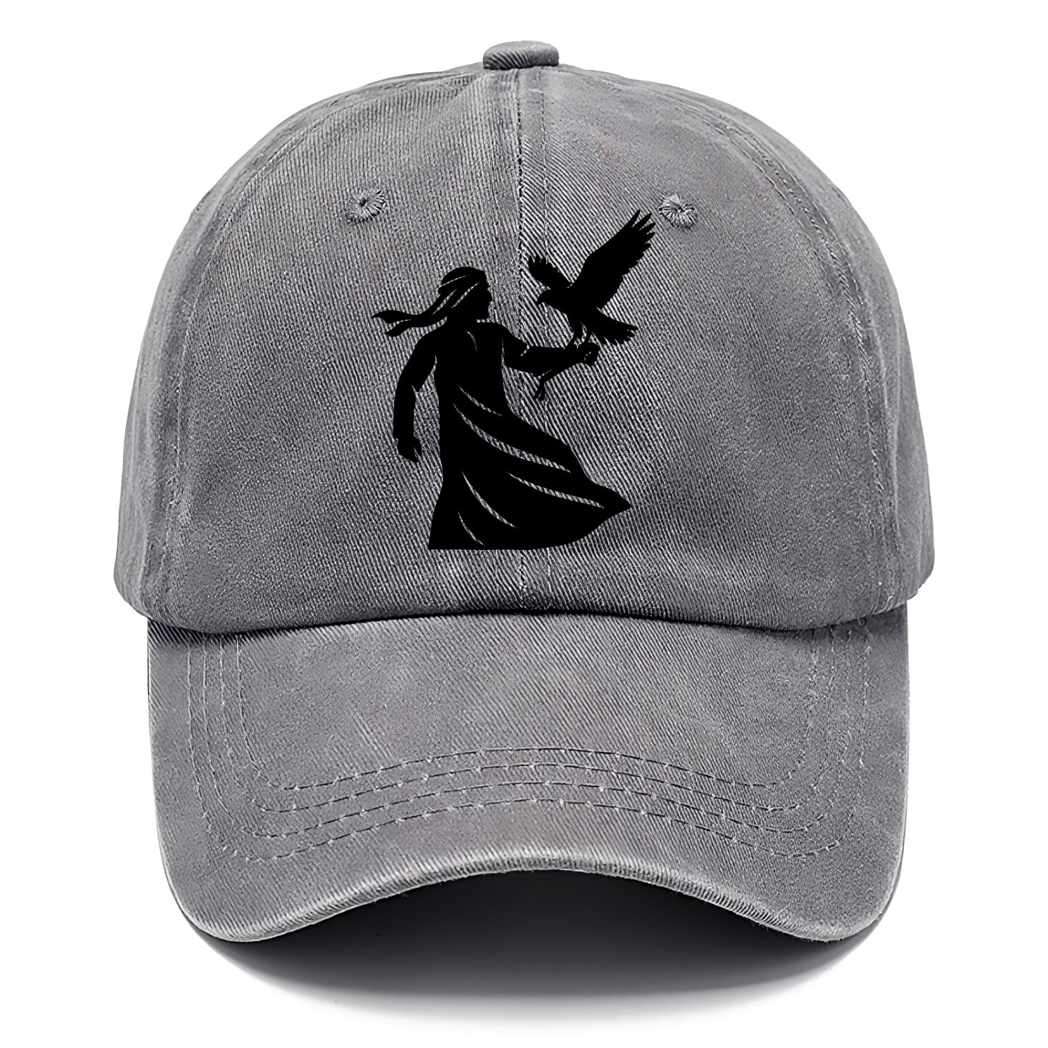 Arabian falconer with bird - Classic Cap - Urban Haze(Grey)