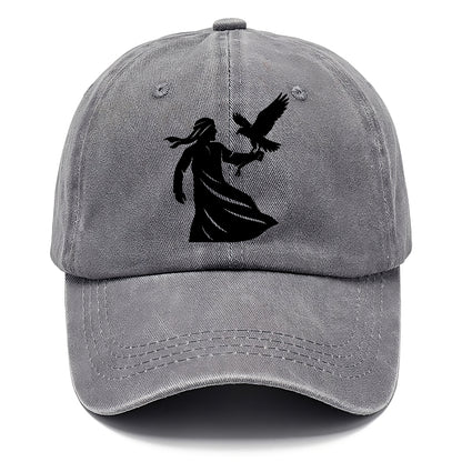 Arabian falconer with bird - Classic Cap - Urban Haze(Grey)