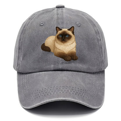 Himalayan  relaxed lying down with head Classic Cap - Urban Haze(Grey)