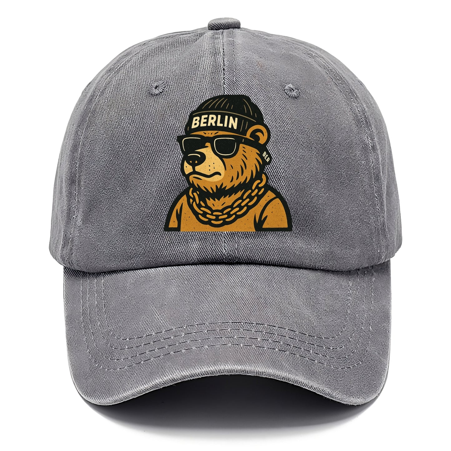 Berlin Bear - Classic Cap - Urban Haze(Grey)