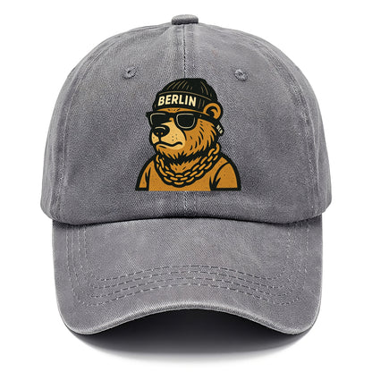 Berlin Bear - Classic Cap - Urban Haze(Grey)