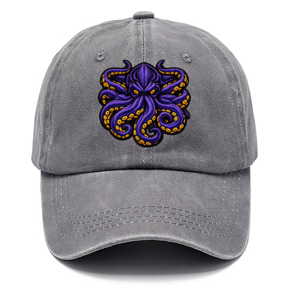 KRAKEN TENTACLES - sea monster in purple and black , deep sea - Classic Cap - Urban Haze(Grey)