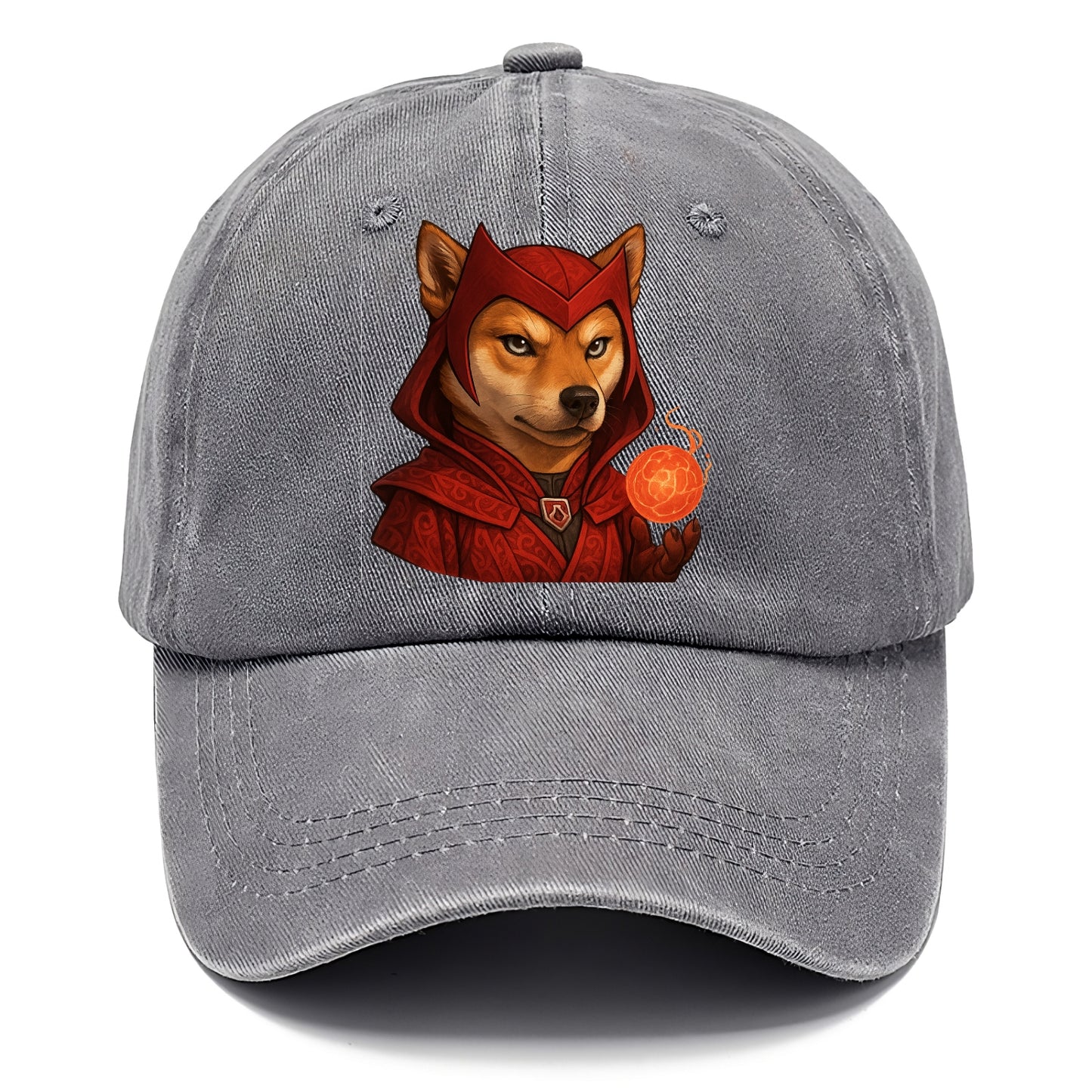 Shiba Inu Scarlet Witch  - Classic Cap - Urban Haze(Grey)