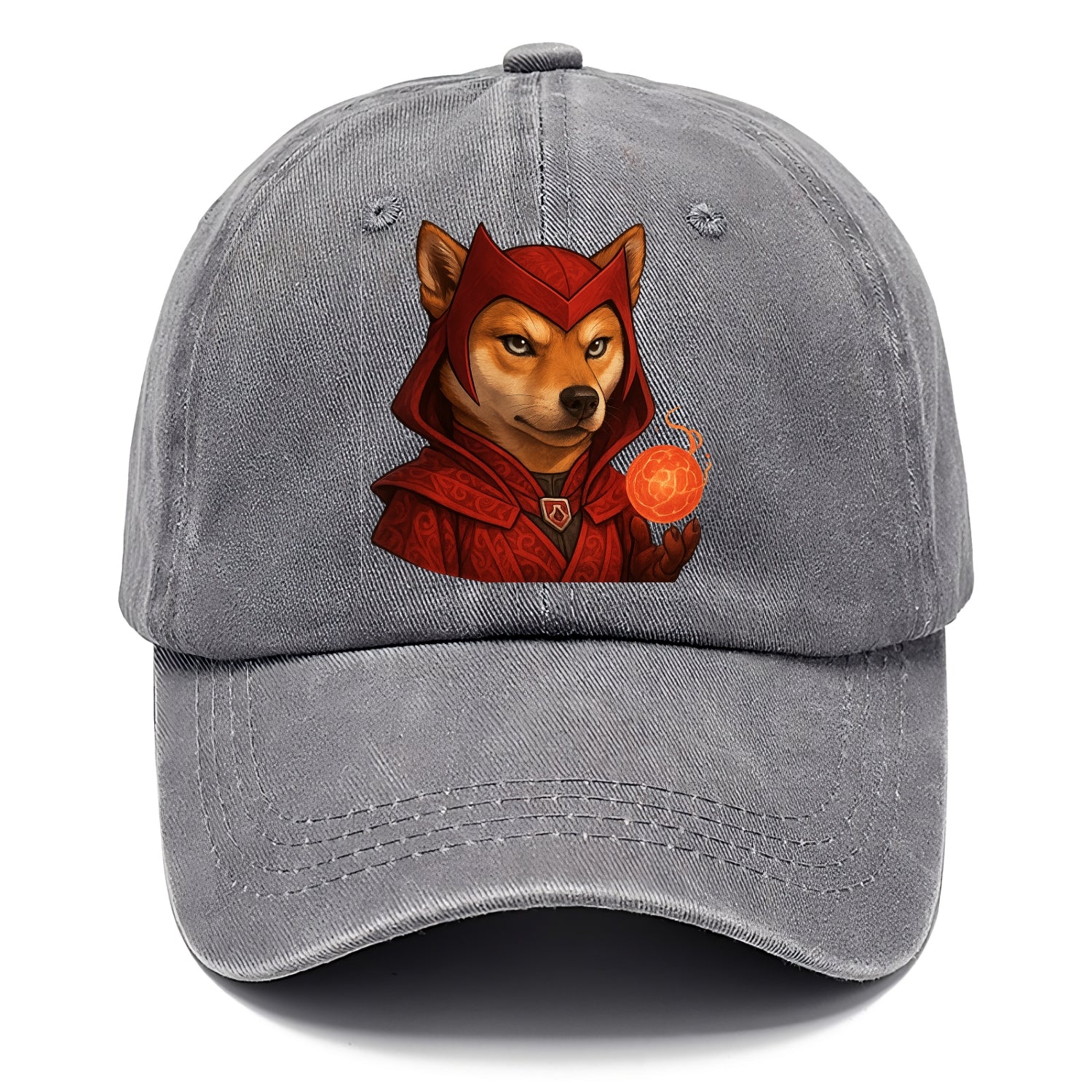 Shiba Inu Scarlet Witch  - Classic Cap - Urban Haze(Grey)